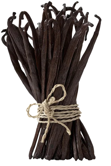 Fagot de gousses de vanille noires